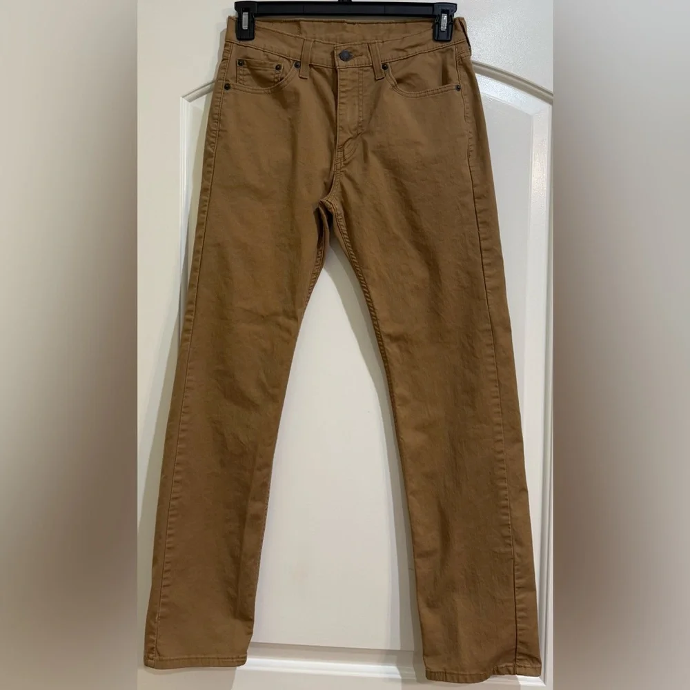 Levi's Men's Tan Straight Jeans